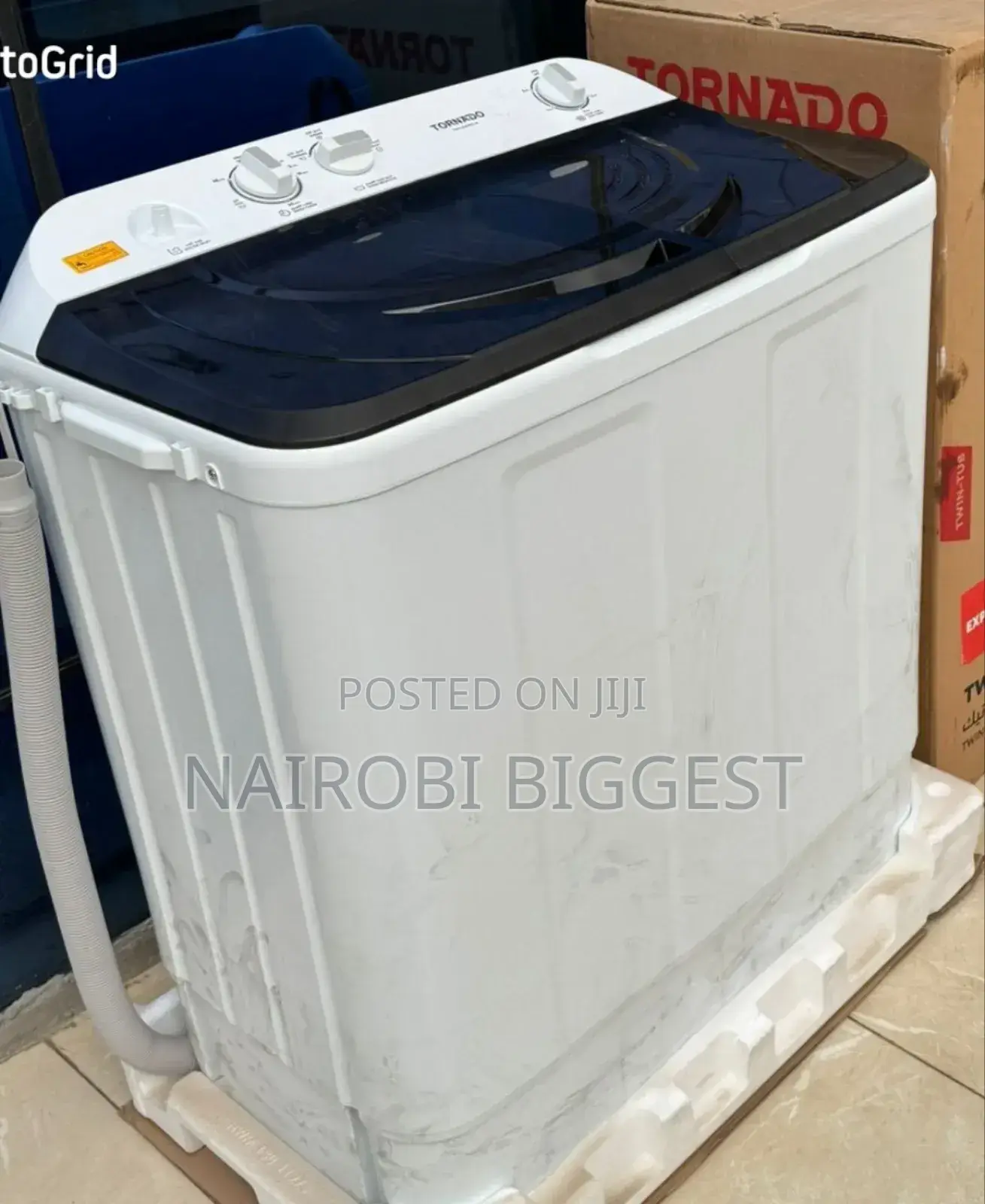 Tornado 10kgs Wash And Spin Washing Machine