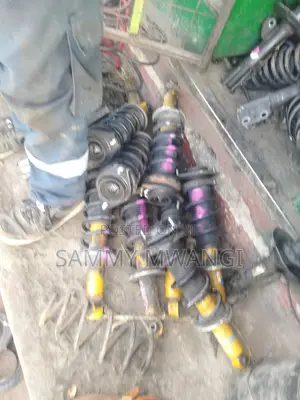 Subaru G4 Rear Blistain Yellow Shock for Ground Clearance Ex