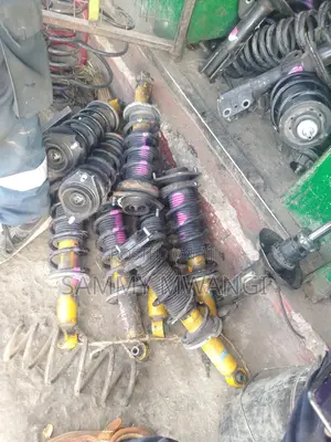 Subaru Levog Rear Blistain Yellow Shock  Ex Japan