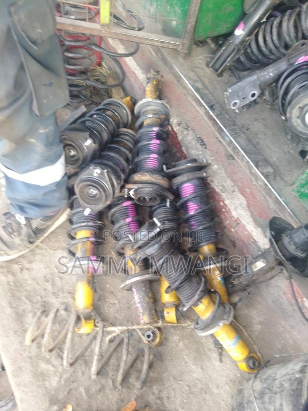 Subaru Levog Rear Blistain Yellow Shock  