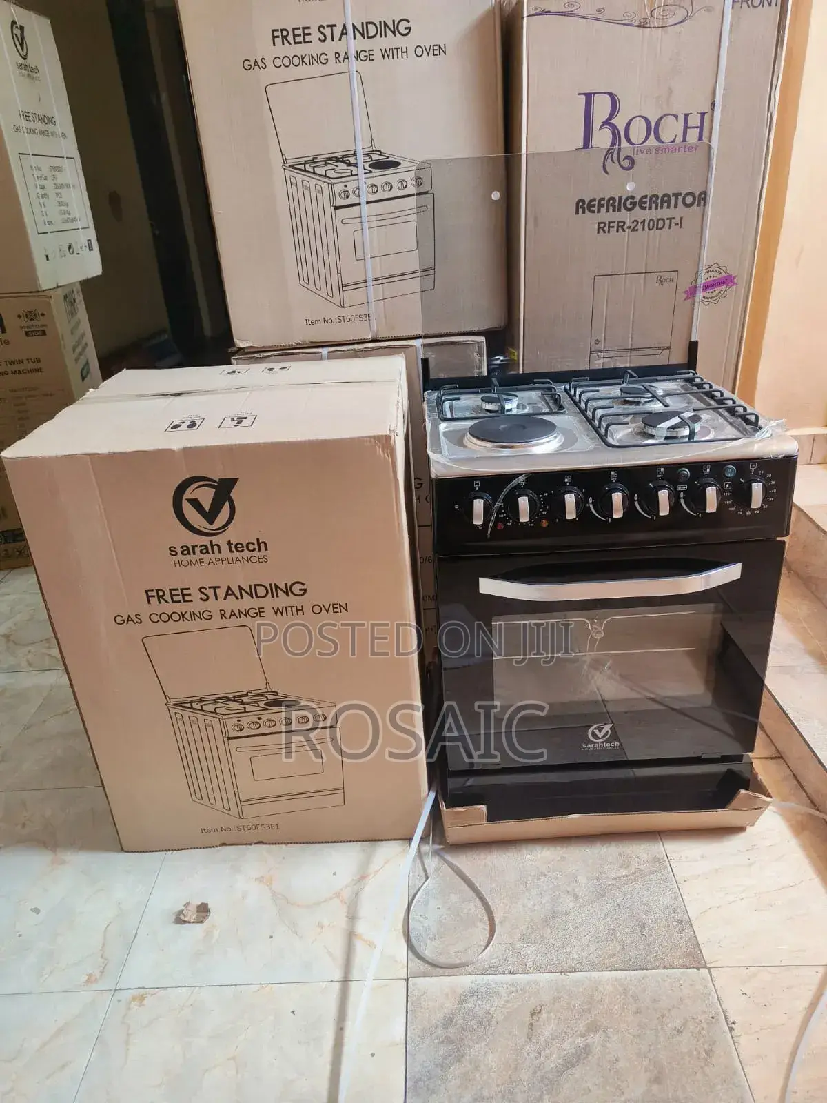 3+1 Sarahtech 60*60 Standing Cooker , Cooker