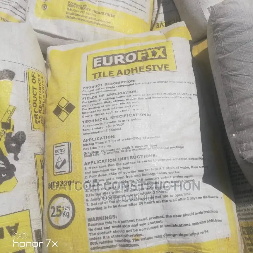Eurofix Tile Adhesive/Tiling Cement