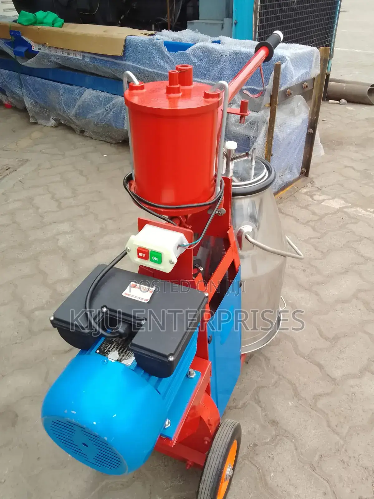 Electric Motor for Milking Machine