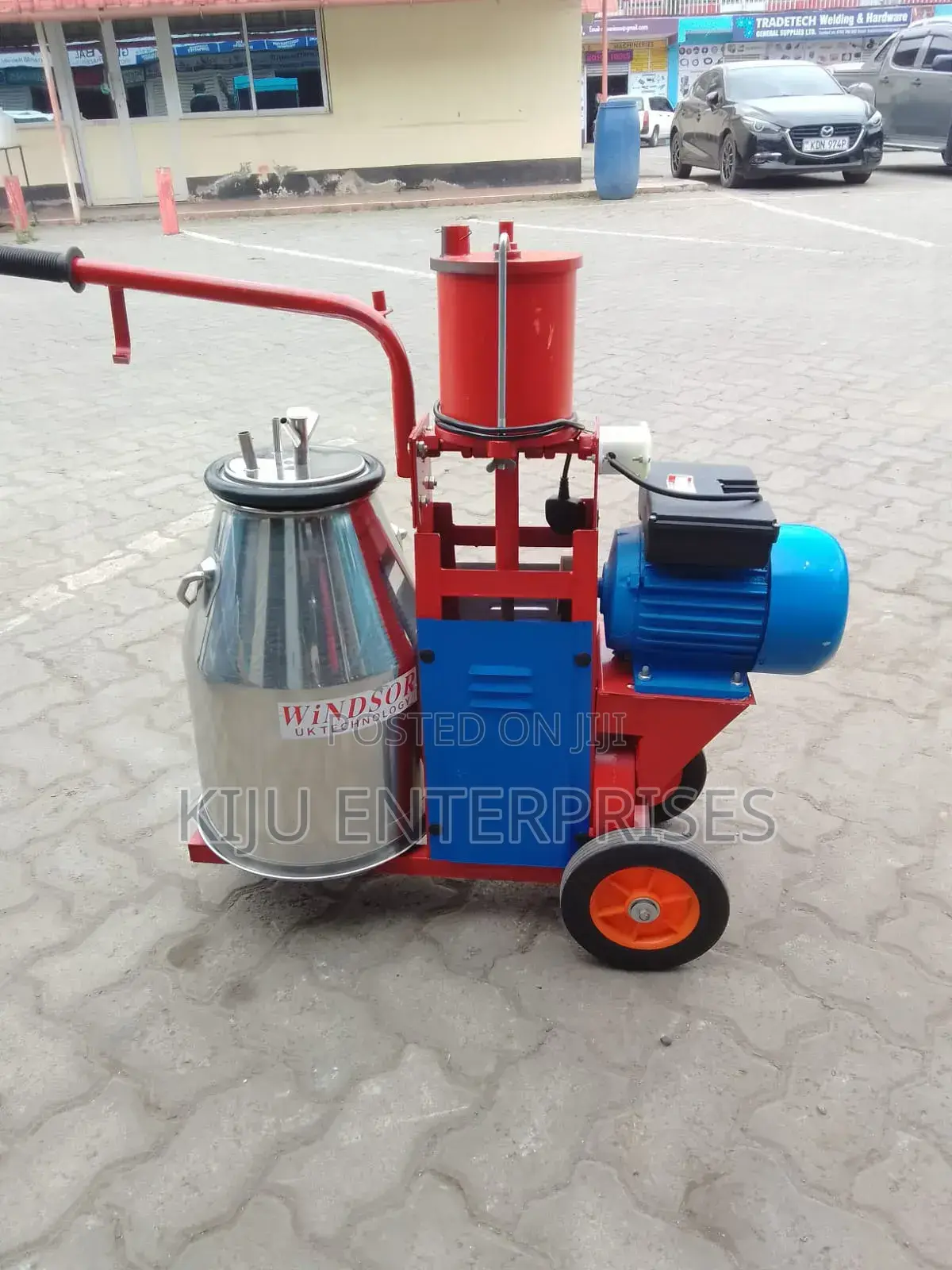 Electric Motor for Milking Machine