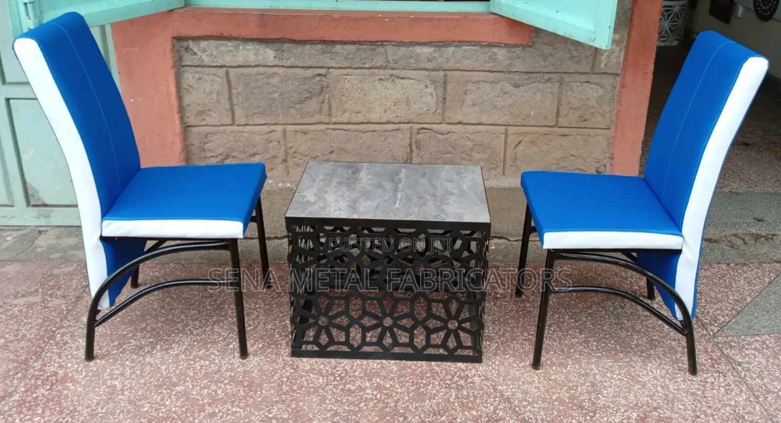 Restaurant Chairs/Hotel Chairs. Blue and White.