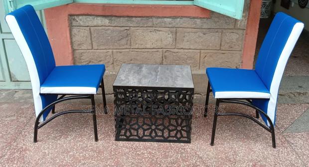 Restaurant Chairs/Hotel Chairs. Blue and White. - thumbnail 2
