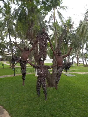 The Famous Acrobatic Brothers Pole Climbing Group.