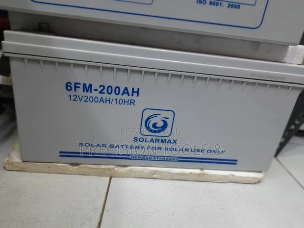 200ah Free Maintenance Battery -Solarmax