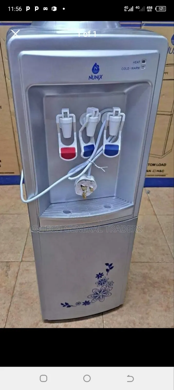 Nunix R5C Hot,Normal and Cold Standing Water Dispenser