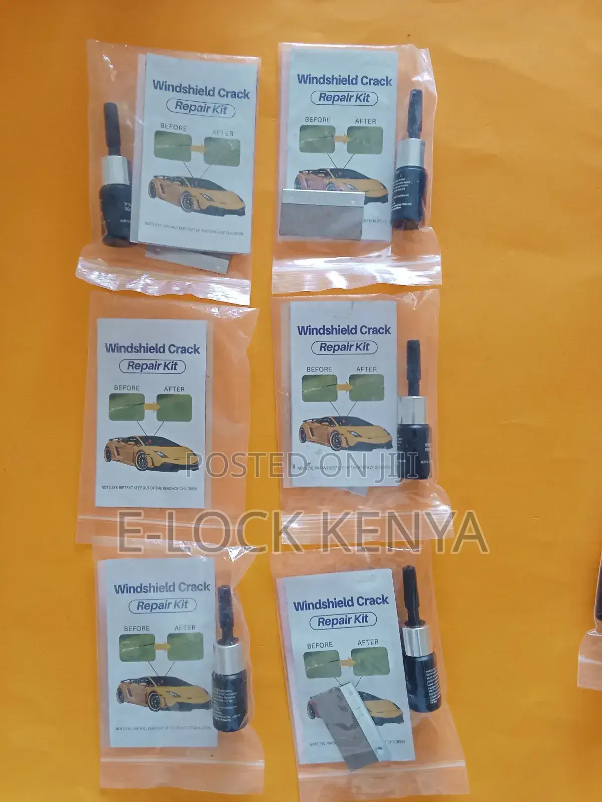 Enhanced Windshield Crack Repair Kit