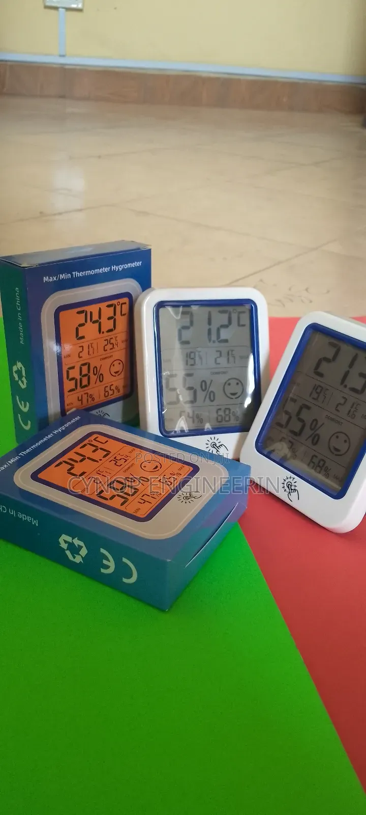 Pharmacy Accurate Hygrometer for Drug Safety