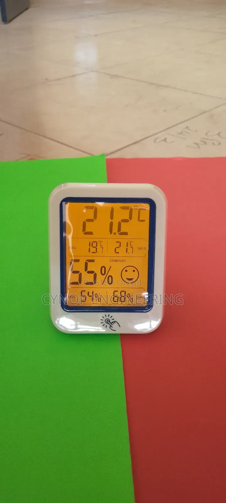 Laboratory Dual Function Hygrometer and Thermometer