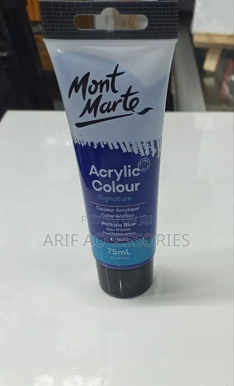 Acrylic Colour Paint 75mls Pthalo Blue in Nairobi Central Arts & Crafts, Arif Accessories