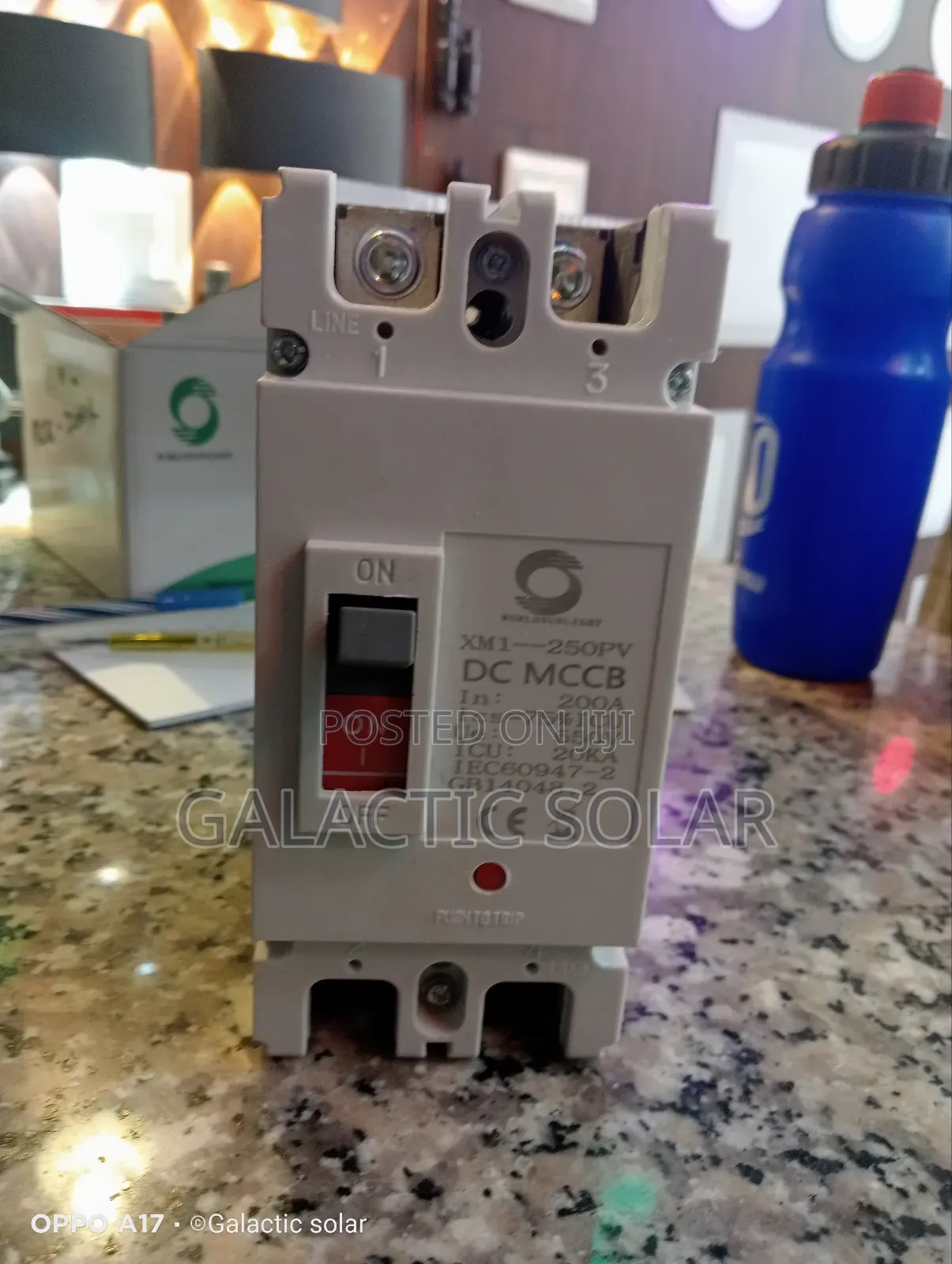 2pole McCBS 550vdc