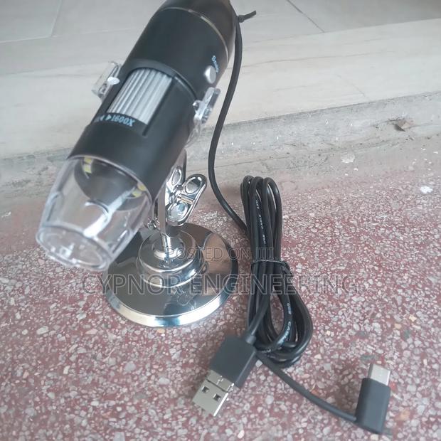 Mobile App Enabled Microscope for Easy Use - main view