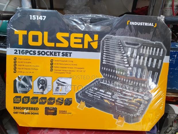 Tolsen 216 PCS Socket Set - main view