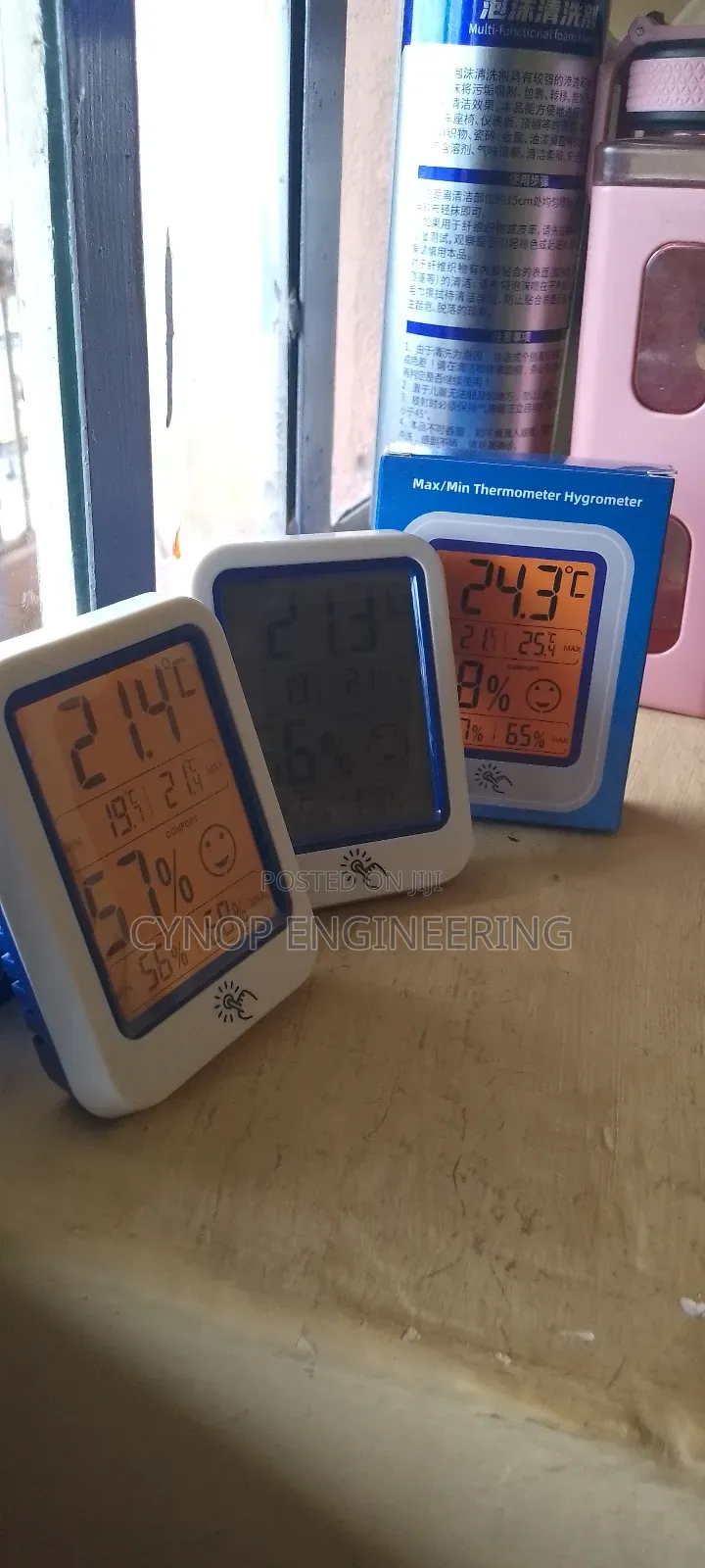 Pharmacy Hygrometer for Drug Storage Conditions