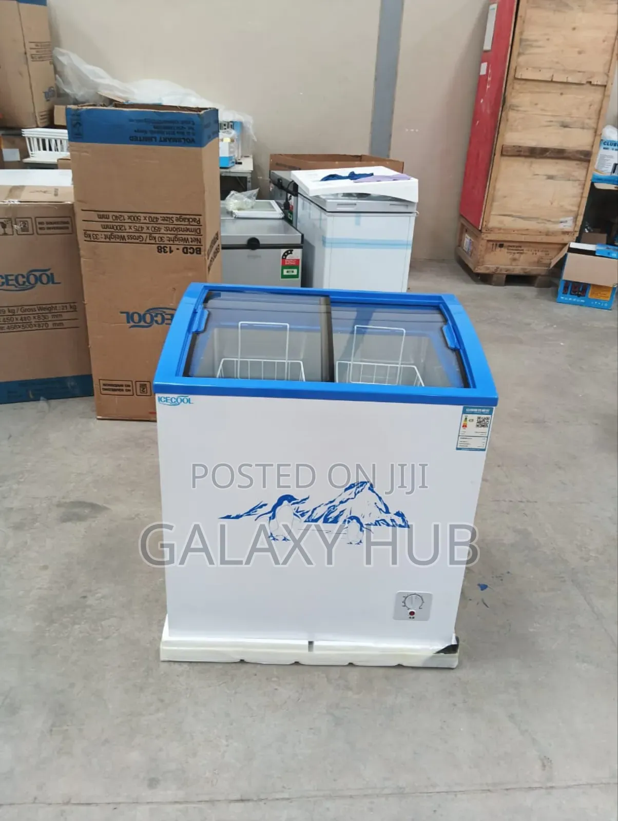 Icecool 159litres Display Freezer
