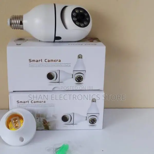 Home Security, Auto Motion Tracking Bulb Camera , 2.4ghz