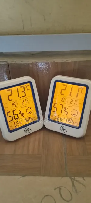 Office Safe Hygrometer With Thermometer Feature
