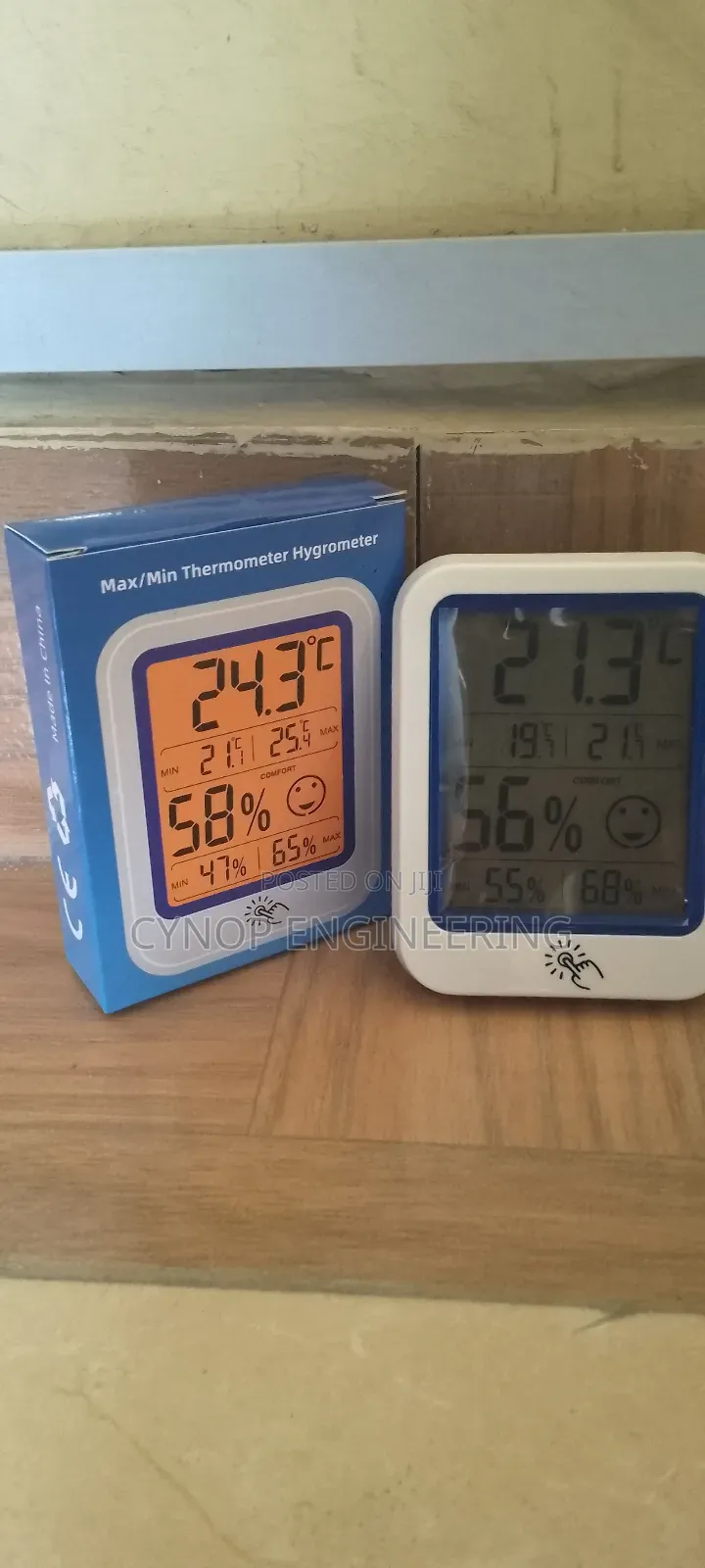 Home Humidity and Temperature Measuring Tool