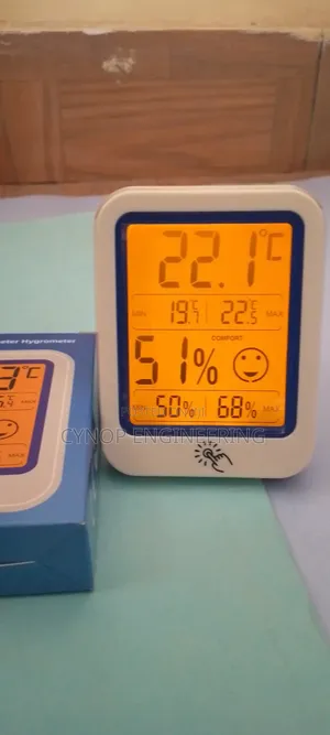 School Thermometer With Accurate Humidity Detection