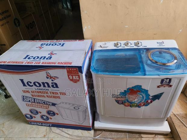 9kgs Icona Twin Tubsemi Automatic Washing Machine