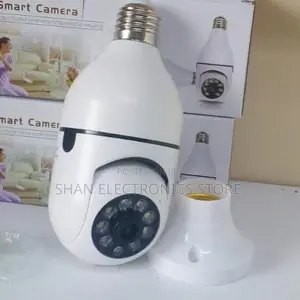 Durable360° PTZ Panoramic Bulb CCTV Wireless Security Camera
