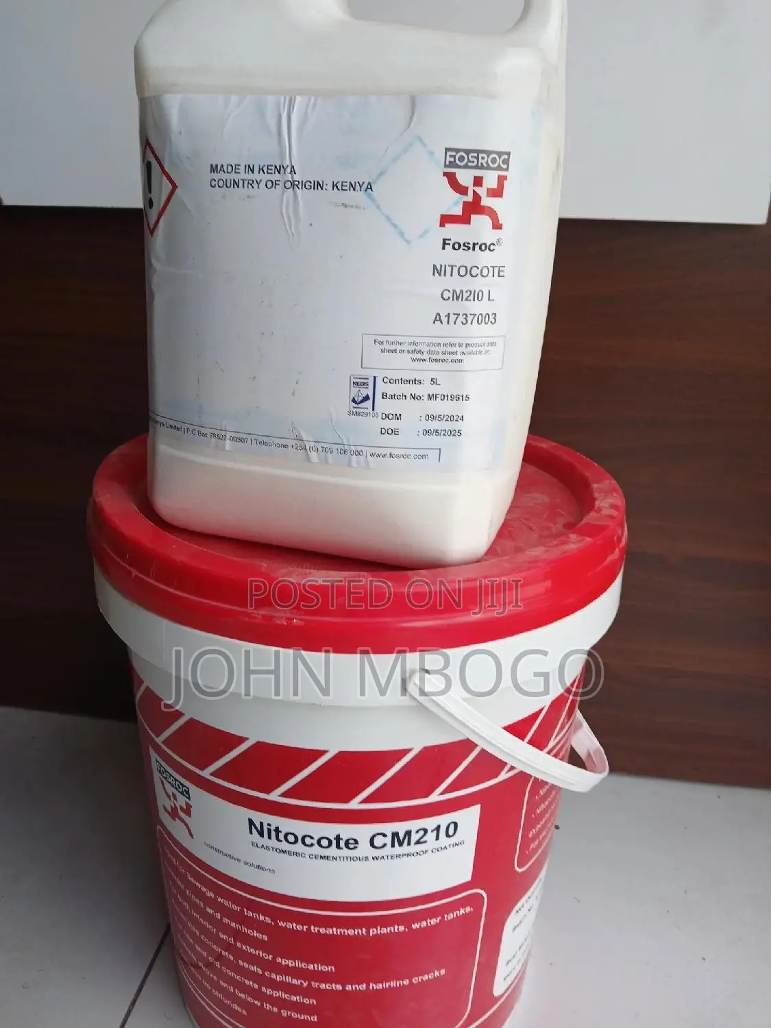 Fosroc Cementitious Waterproofing Coating _ Nitocote Cm 210