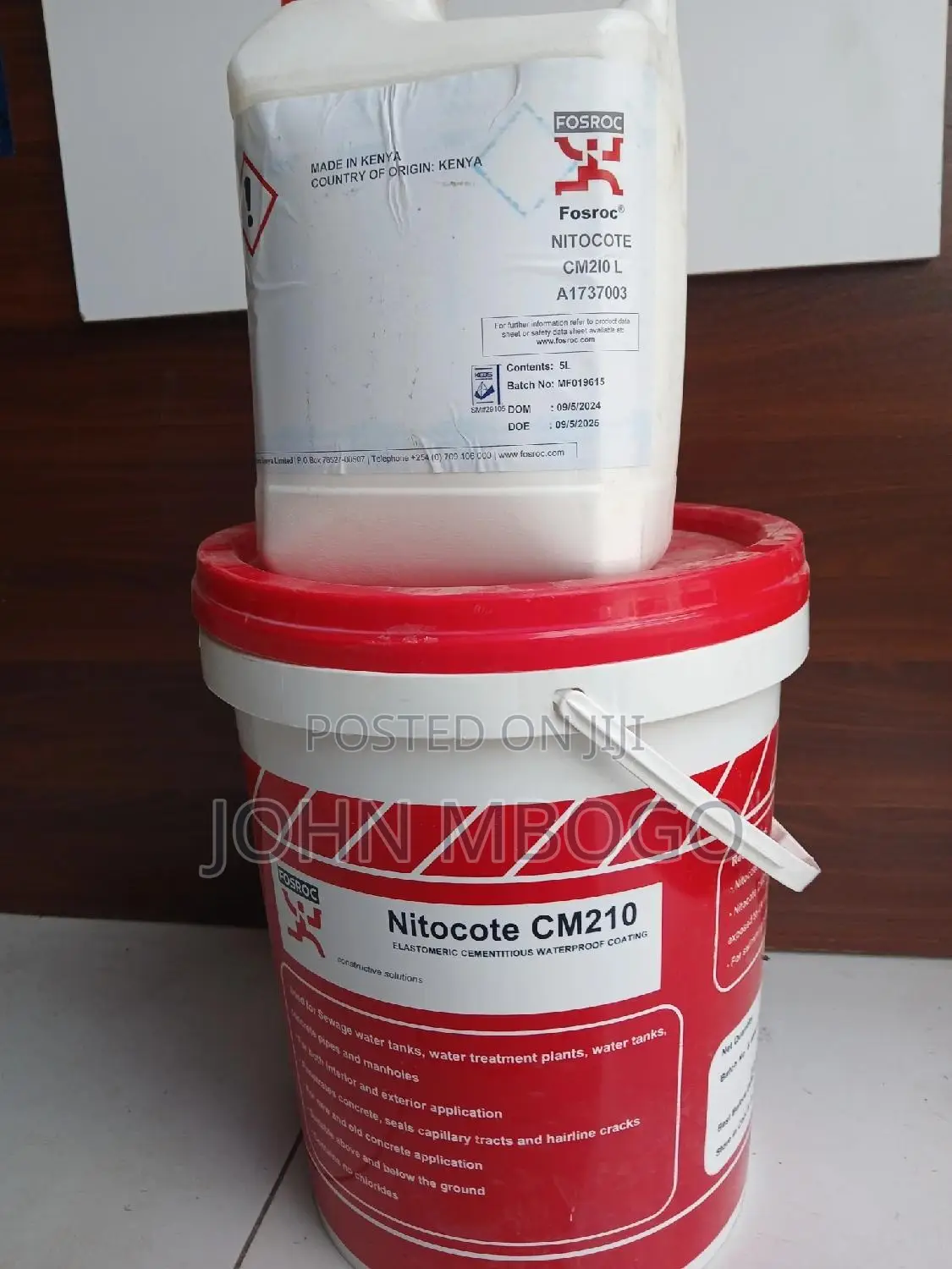 Nitocote CM210- Waterprooding Cement .