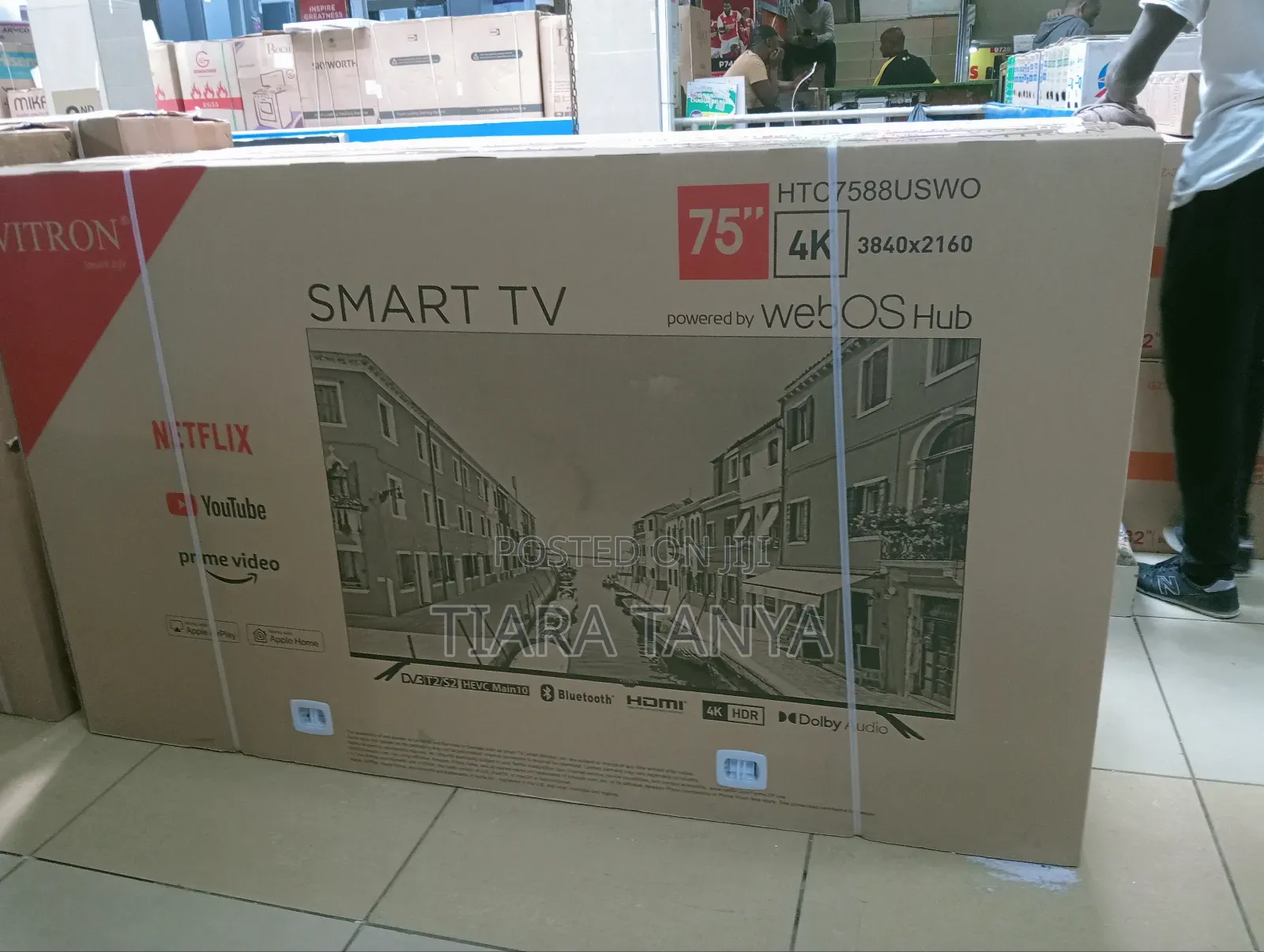 Vitron 75" Smart UHD Webos Smart Tv