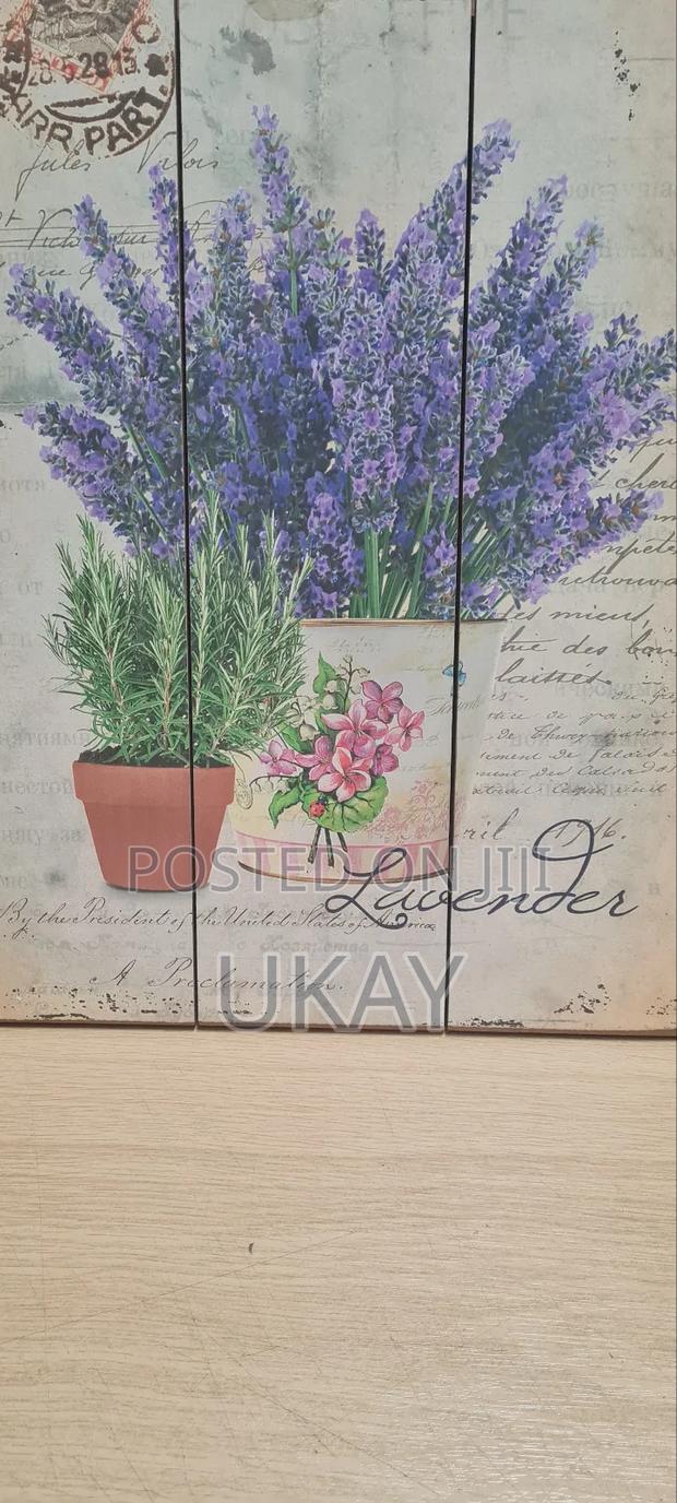 Lavender Pure Blue Wall Frame. - main view