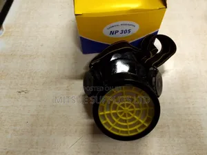 Gas Mask Double Respirator With 2 Chemical Cartridge