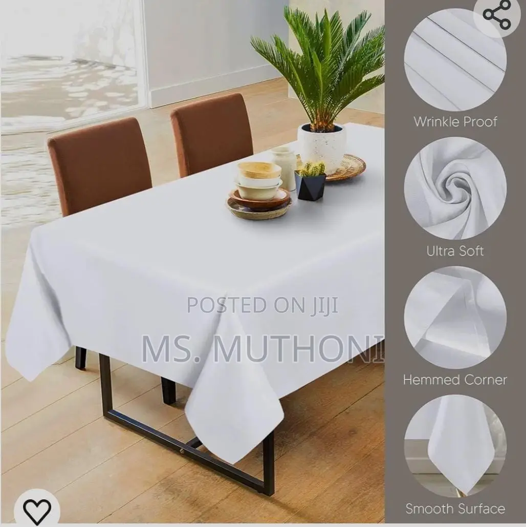 Waterproof Table Cloth Available (140*220 Cm )
