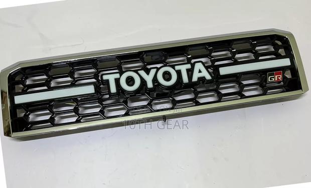 Land Cruiser 79 Custom Fit Grille With GR Sport Logo