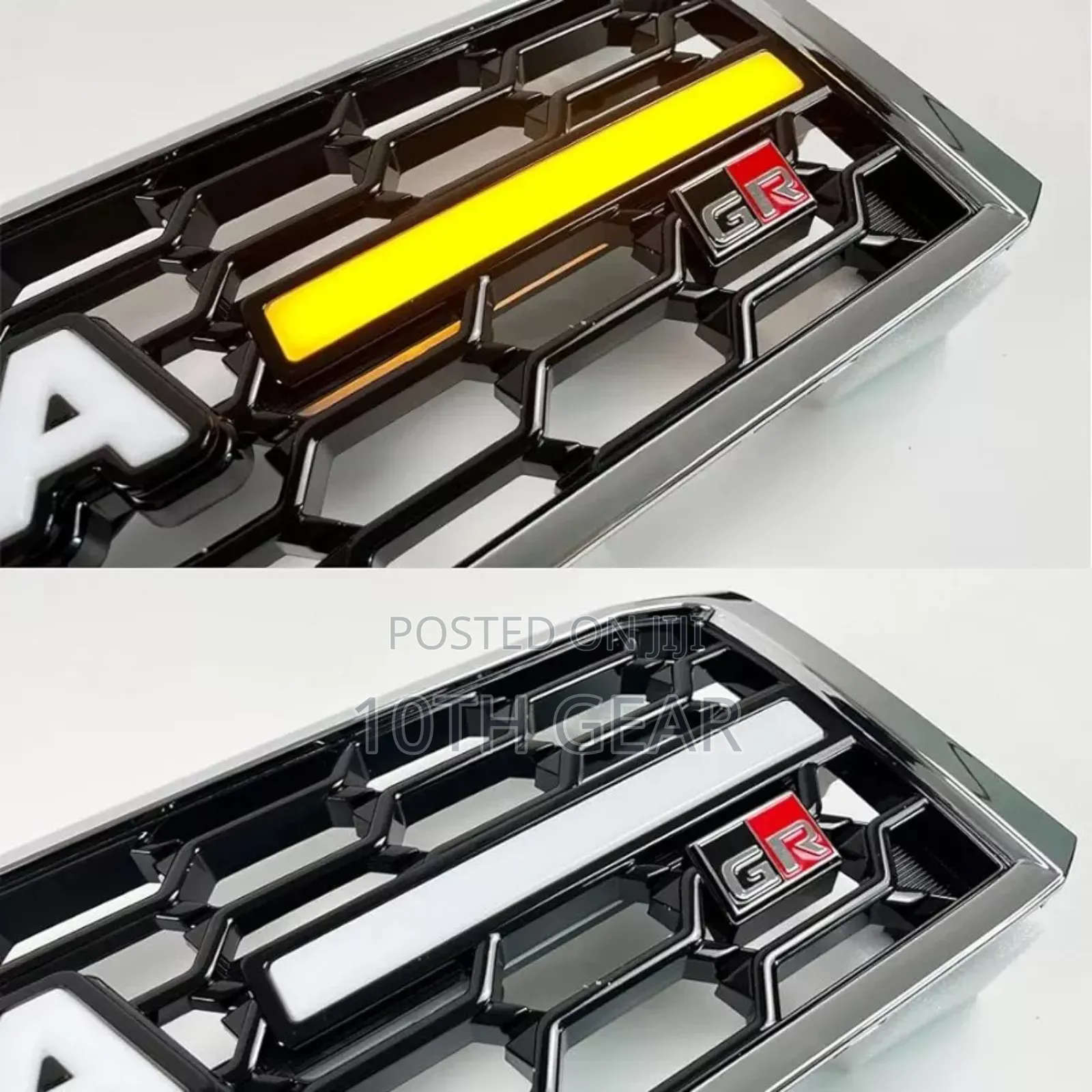 Land Cruiser 79 Grille With GR Logo and LED Custom Made