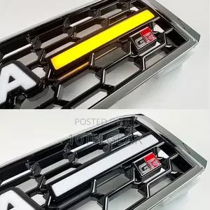 Land Cruiser 79 Grille With GR Logo and LED Custom Made