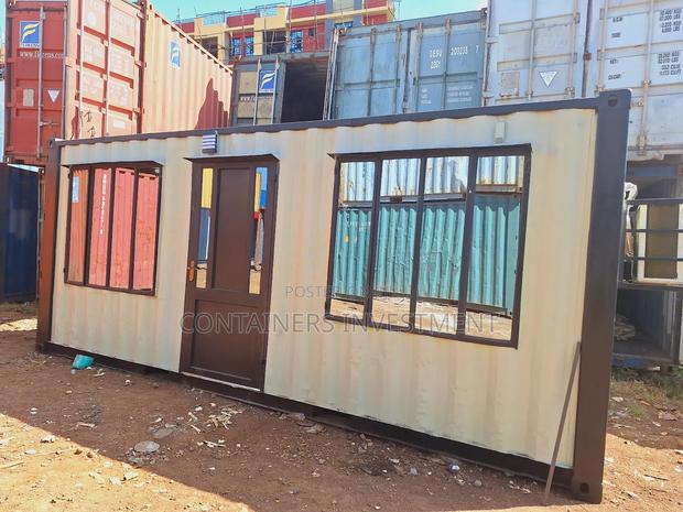 Versatile 20ft Shipping Container Work Station - main view