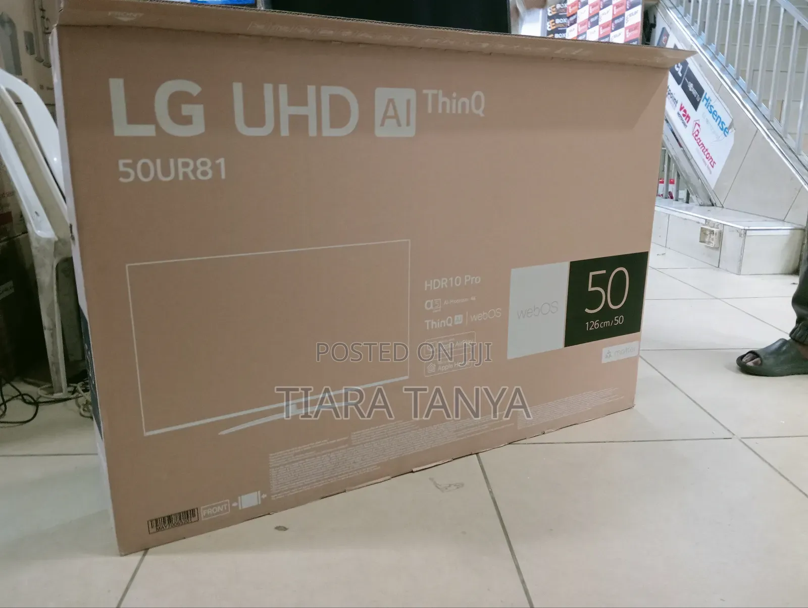 Lg 50" Smart Uhd Ur80 Tv