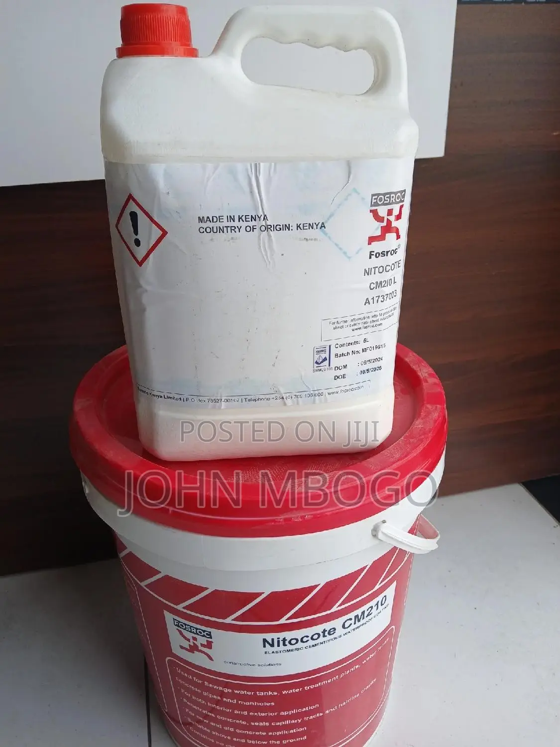 Waterproofing Chemical - Nitocote Cm210 