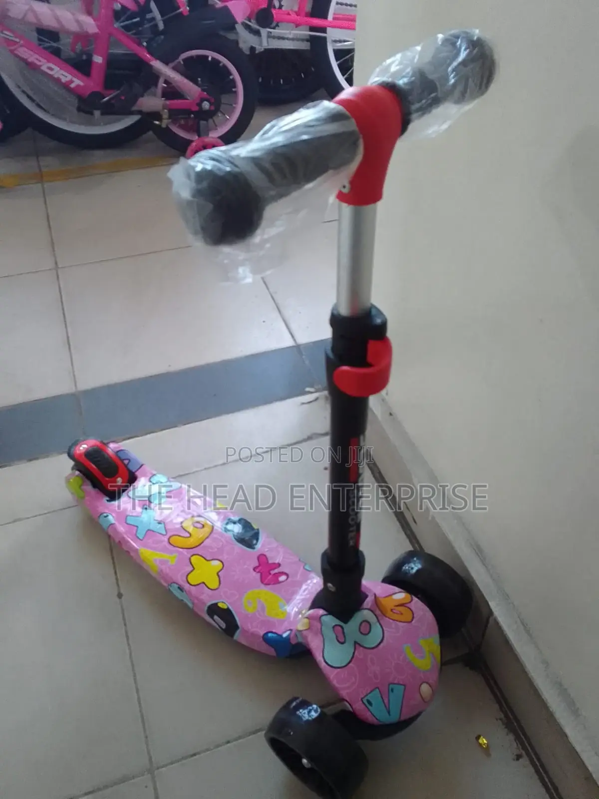 Foldable , Adjustable Musical Kids Scooter