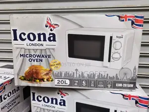 Icona 20 Litres Manual White Microwave
