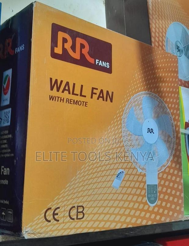 Rr Wall Fan With Remote - main view