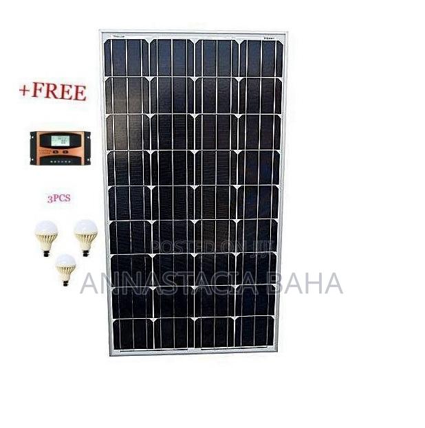 Sunnypex Solar Panel 100watts+Free Charger Controller+3bulbs - main view