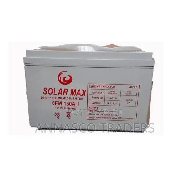 Powerful 150ah Solarmax Gel Battery