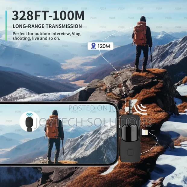 -3in1 Lavalier Universal Wireless Microphone - main view