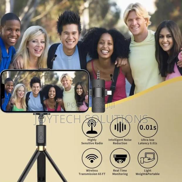 3in1 Lavalier Wireless Receiver Mic Plug and Play - main view