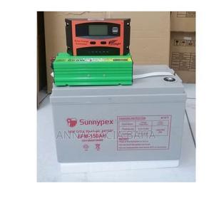 Sunnypex 150AH BATTERY With Free 600 Watts Inverter and 20A - thumbnail 2