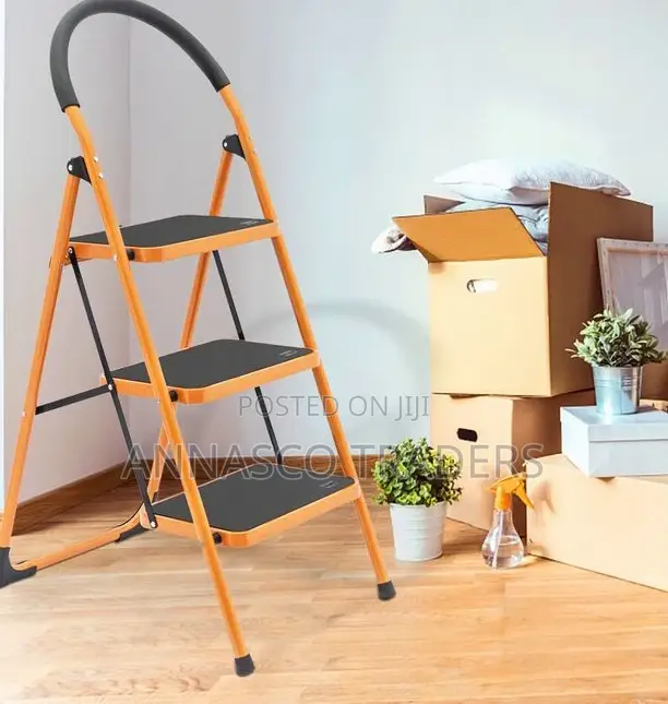HEAVY DUTY Tolsen Steel Ladder Foldable 3 Steps