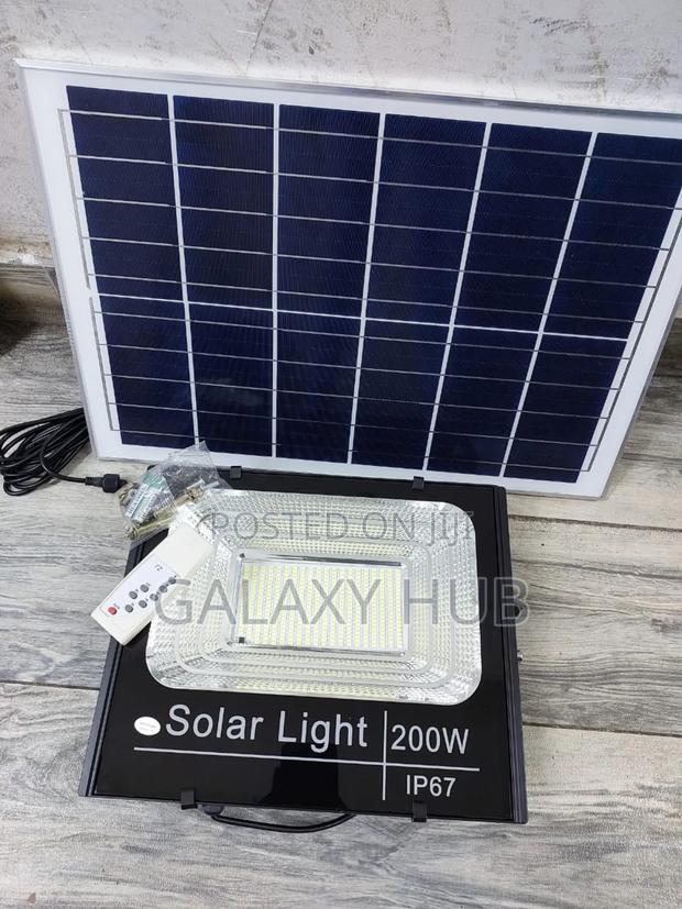 Automatic Flood Light Solar 200watts - main view